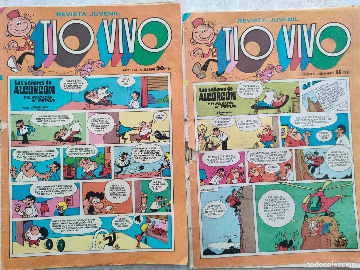 Tebeos: TIO VIVO NUMEROS 840 Y 896 - Foto 1