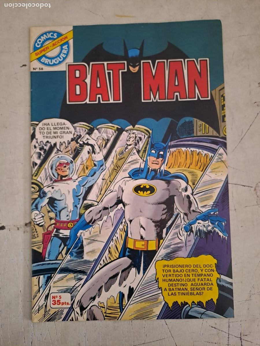 Tebeos: Comics Bruguera 56, Batman 5 en muy buen estado Bolsa DA