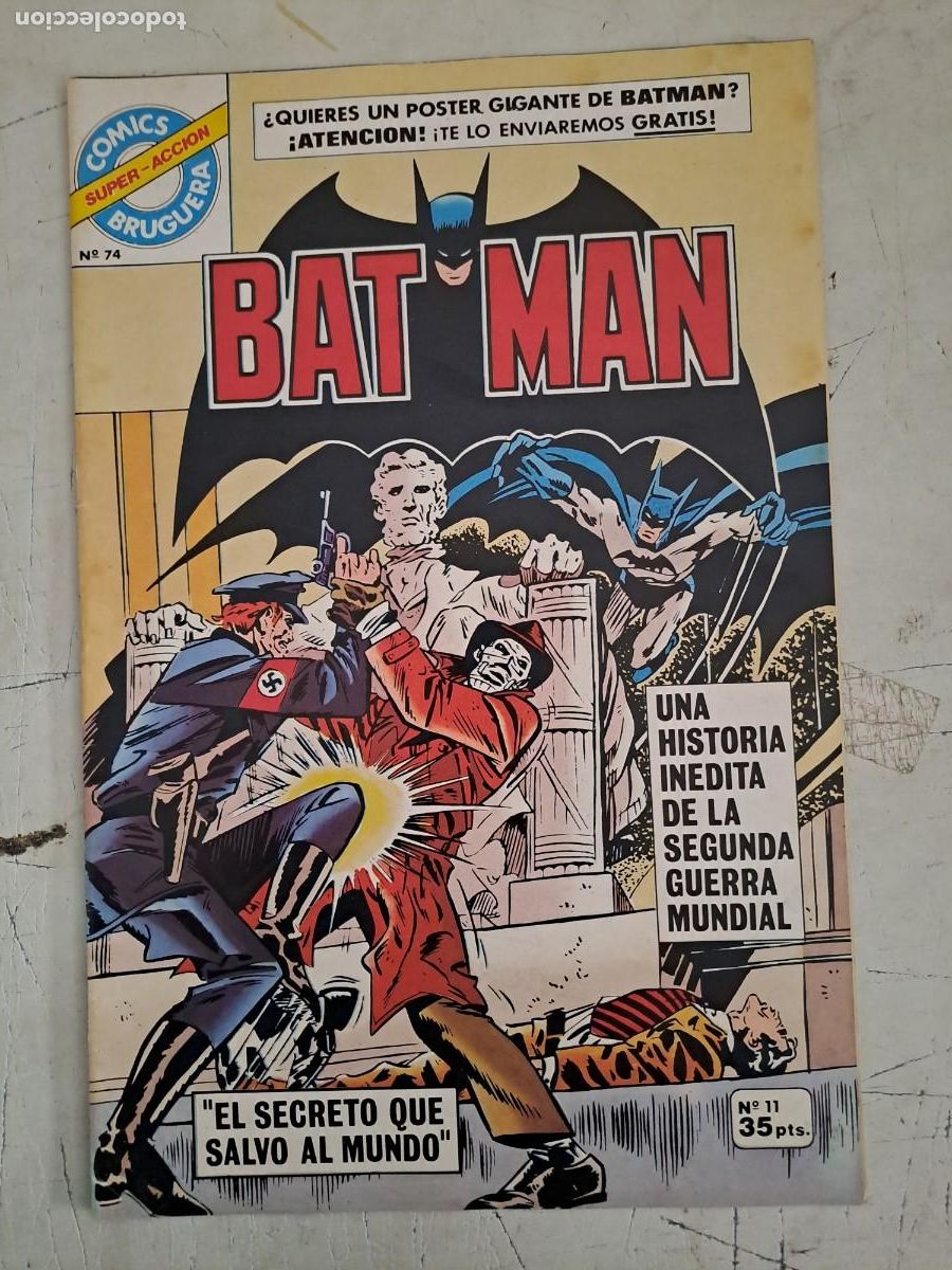 Tebeos: Comics Bruguera 74, Batman 11 en muy buen estado Bolsa DA