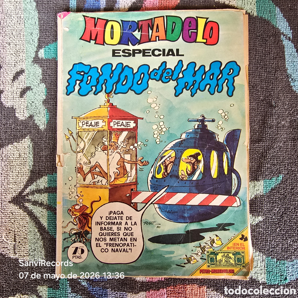 Tebeos: MORTADELO ESPECIAL 84: FONDO DEL MAR (BRUGUERA)