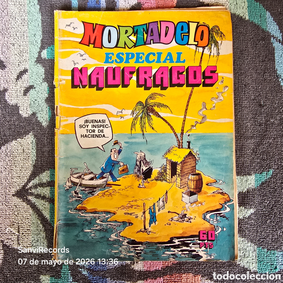 Tebeos: MORTADELO ESPECIAL 39: NAUFRAGOS (BRUGUERA)