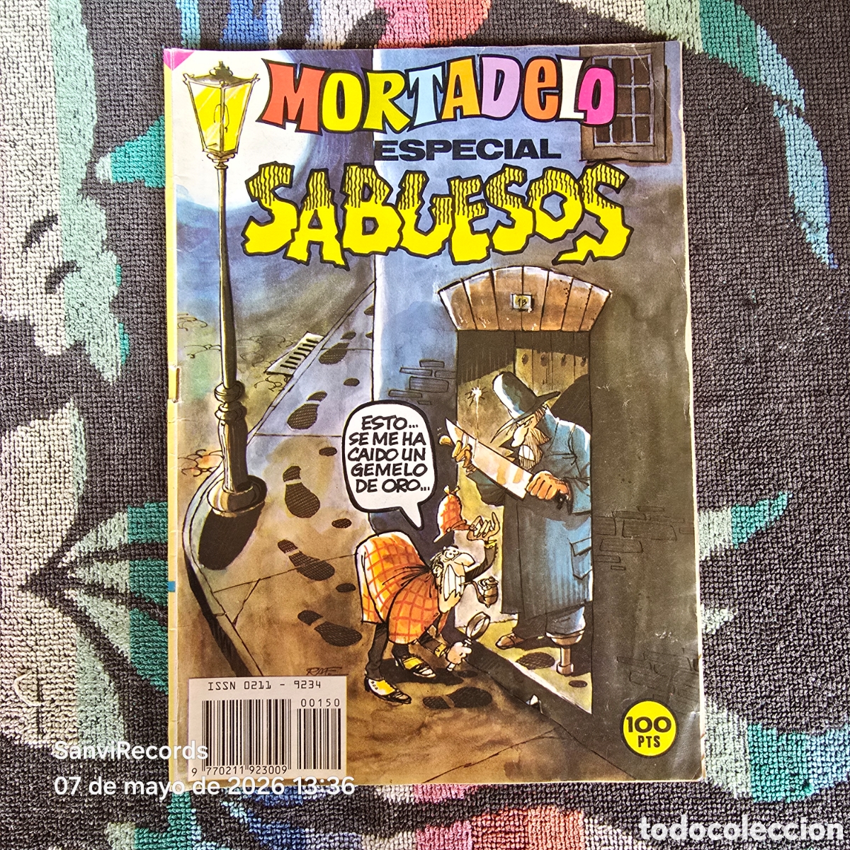 Tebeos: MORTADELO ESPECIAL 150: SABUESOS (BRUGUERA)