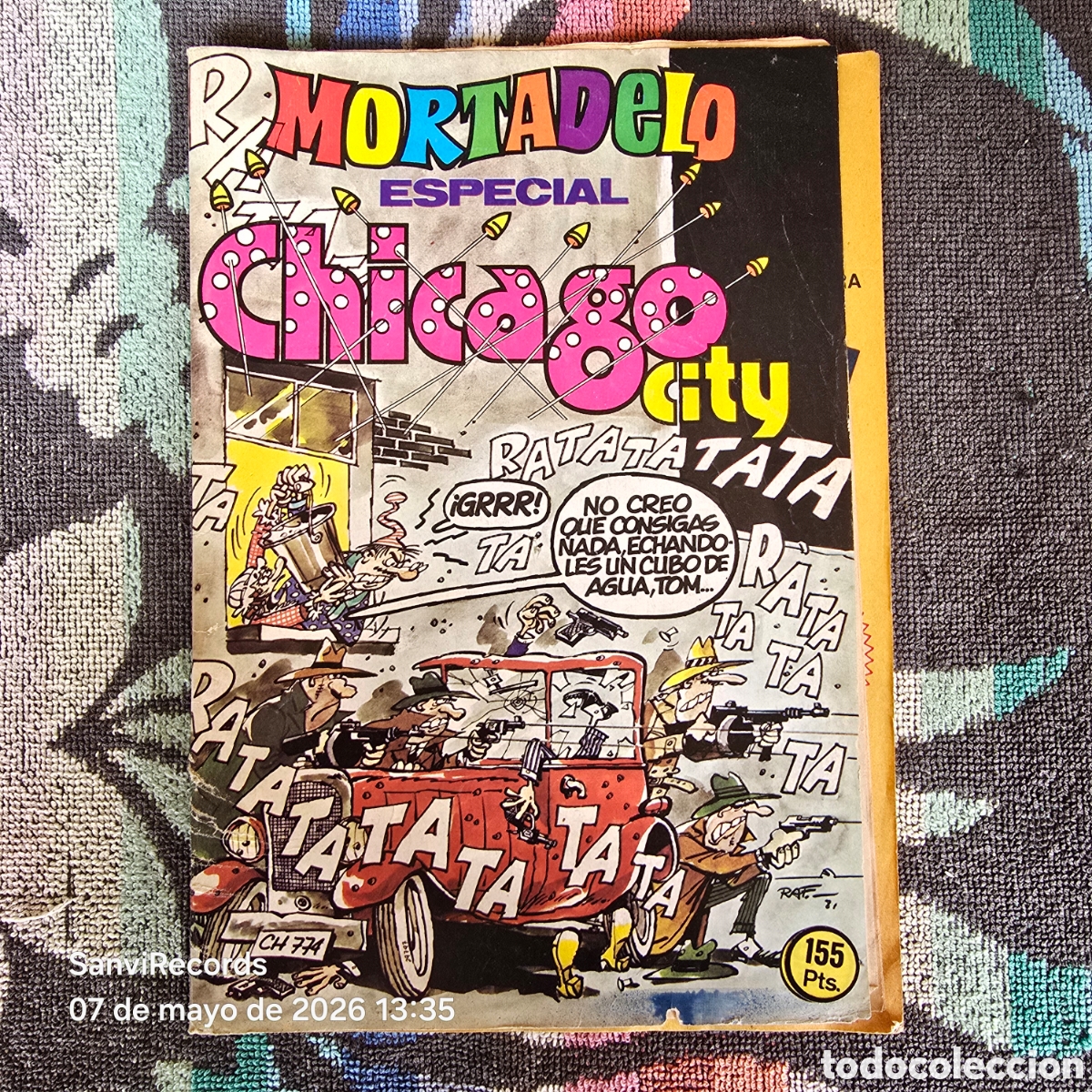 Tebeos: MORTADELO ESPECIAL 122: CHICAGO CITY (BRUGUERA)