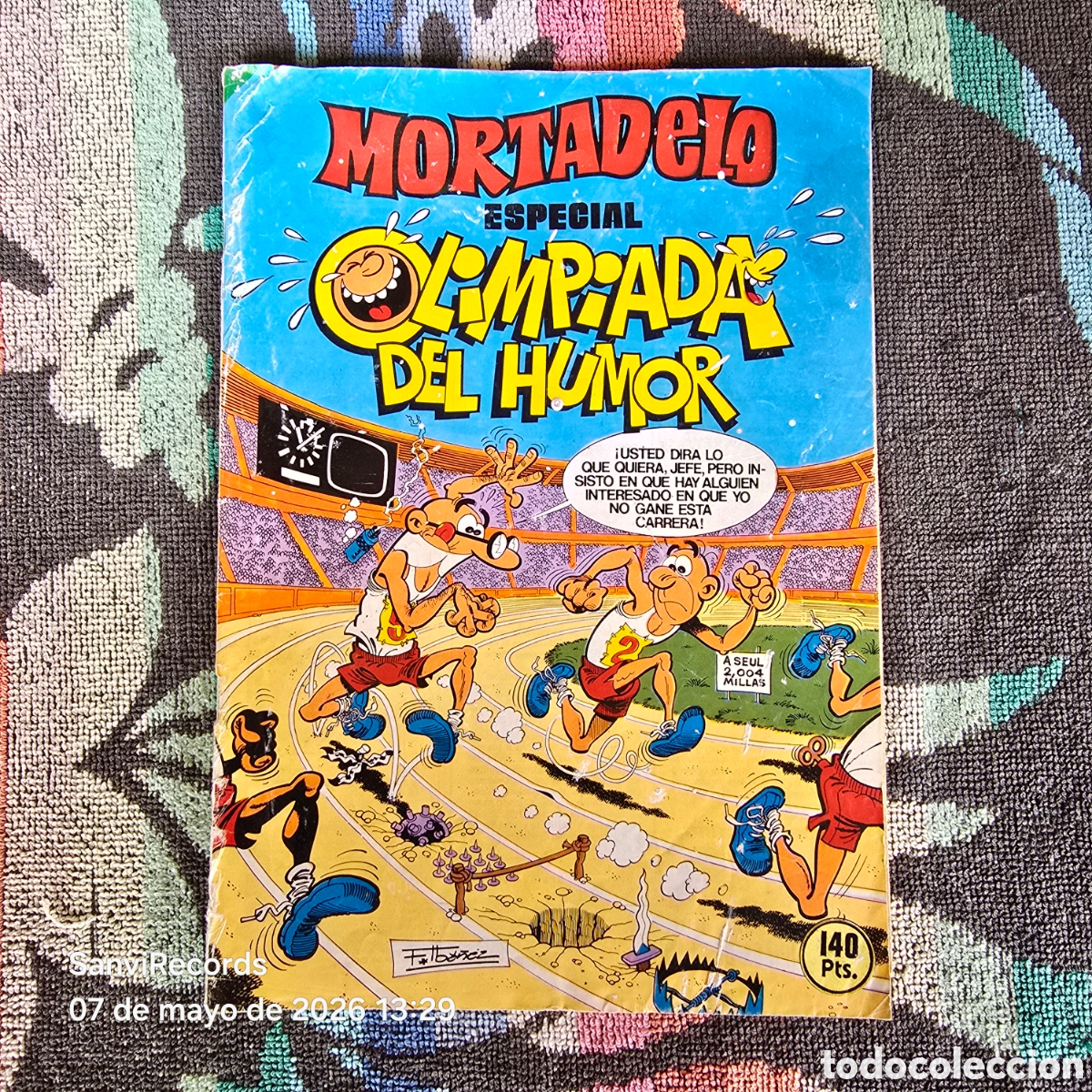 Tebeos: MORTADELO ESPECIAL 181: OLIMPIADA DEL HUMOR (BRUGUERA)