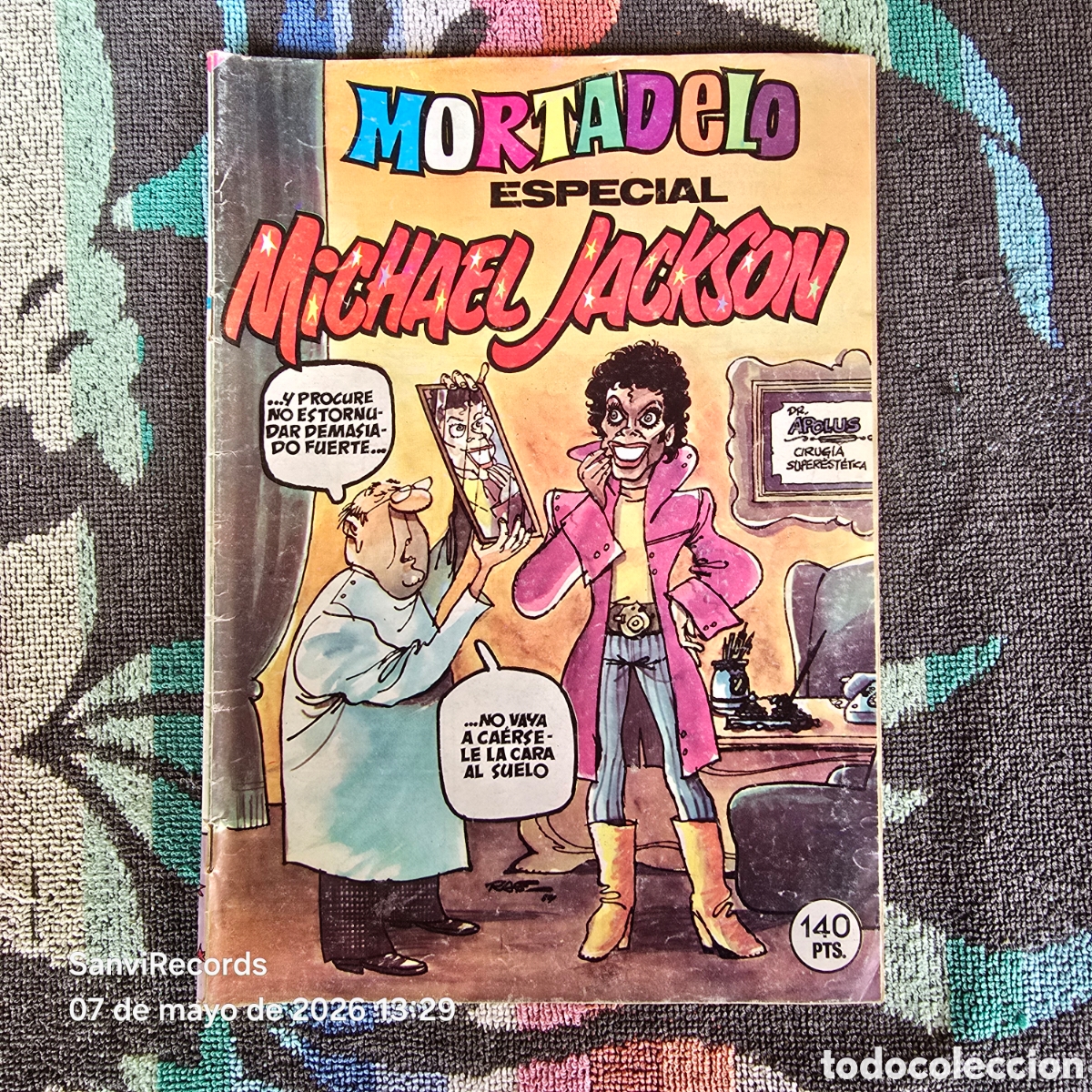 Tebeos: MORTADELO ESPECIAL 187: MICHAEL JACKSON (BRUGUERA)