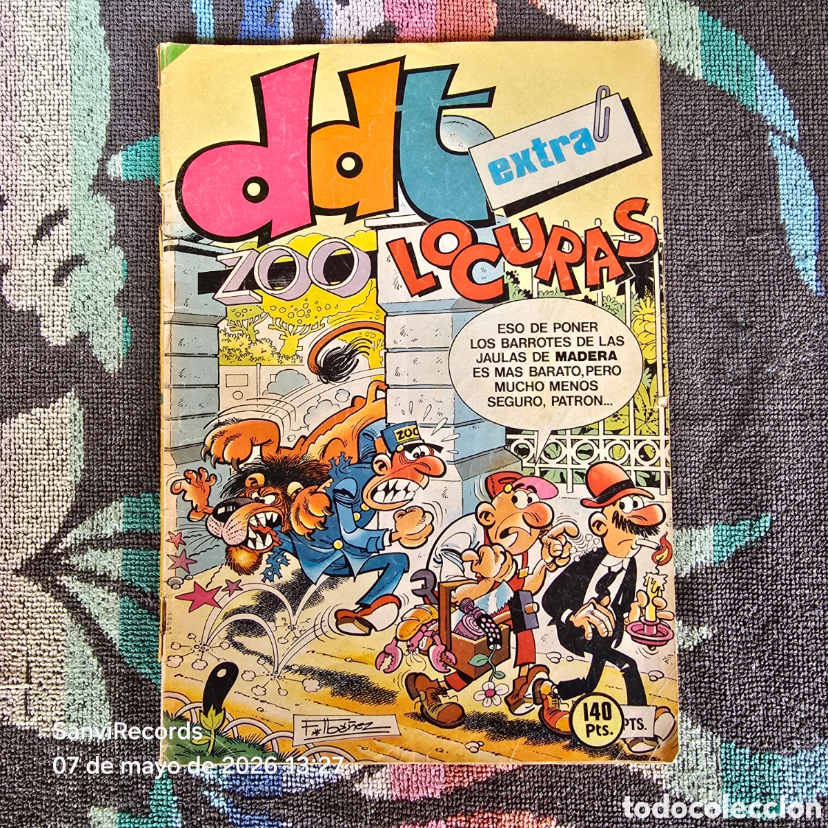 Tebeos: DDT EXTRA 69: ZOO LOCURAS (BRUGUERA)