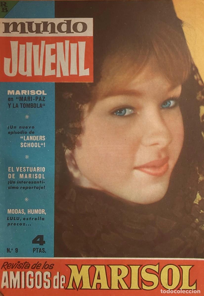Tebeos: LOTE DE 3 REVISTAS( MUNDO JUVENIL AMIGOS DE MARISOL ) de BRUGUERA 1963