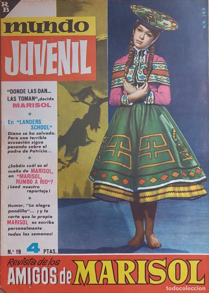 Tebeos: LOTE DE 3 REVISTAS (MUNDO JUVENIL AMIGOS DE MARISOL ) de EDITORIAL BRUGUERA 1963