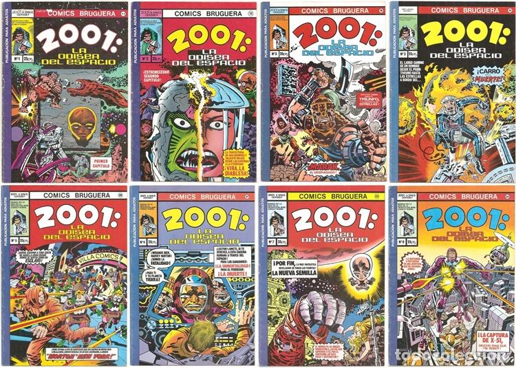 Tebeos: 2001: La odisea del espacio (Jack Kirby) - Bruguera, 1978 | COMPLETA