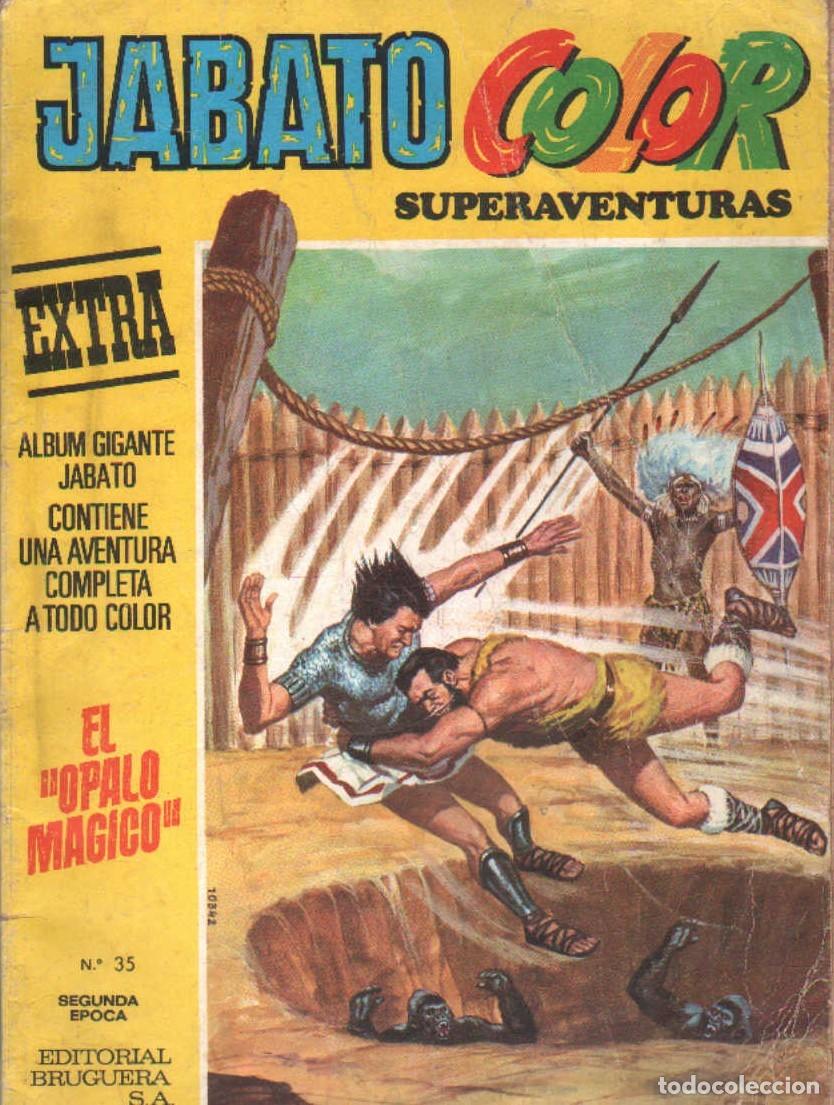 Tebeos: JABATO COLOR SUPERAVENTURAS EXTRA N&ordm;. 35: EL OPALO MAGICO. A-COMIC-9289