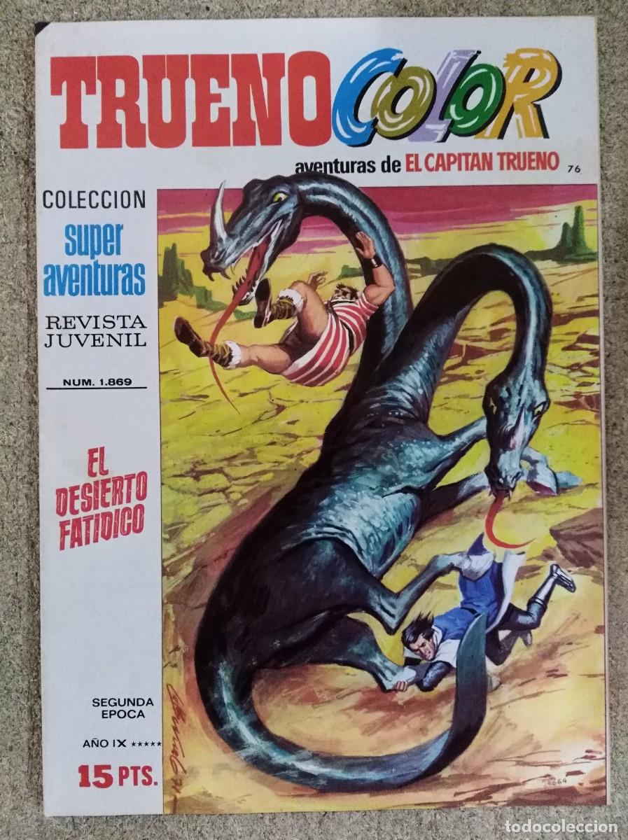 Tebeos: Trueno Color 2&ordf; Epoca 76.Bruguera