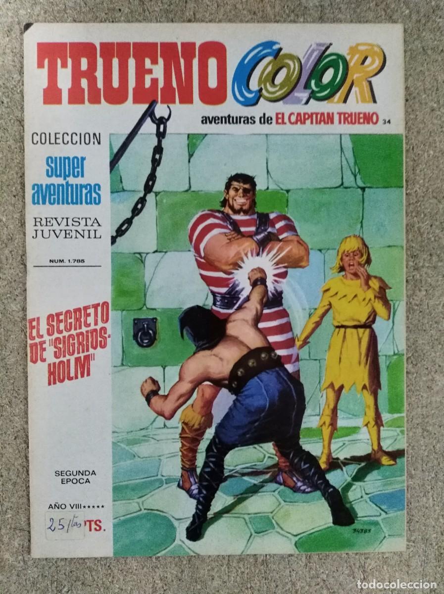 Tebeos: Trueno Color 2&ordf; Epoca 34.Bruguera