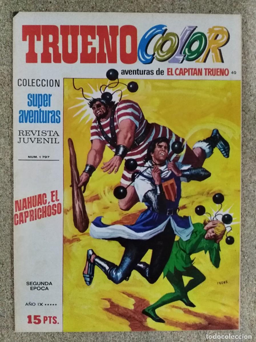 Tebeos: Trueno Color 2&ordf; Epoca 40.Bruguera