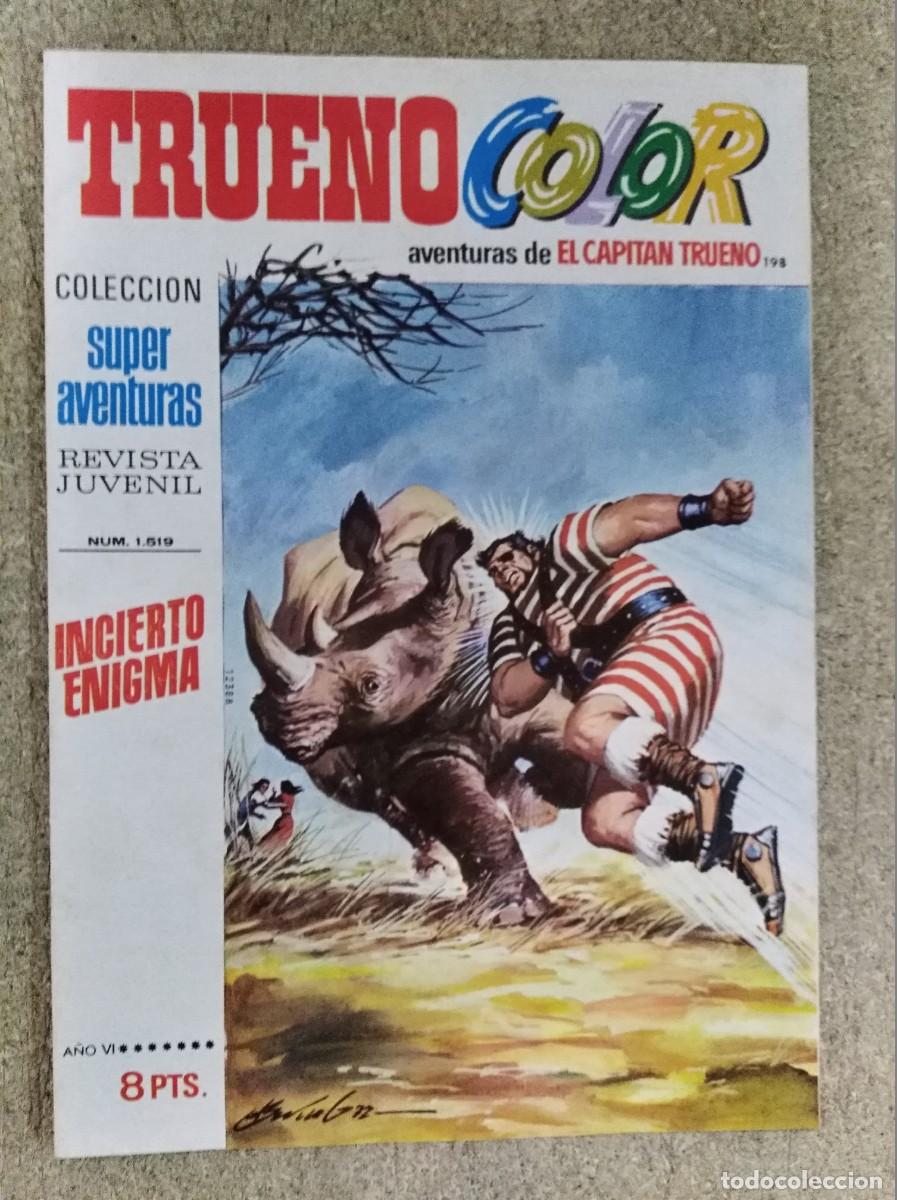 Tebeos: Trueno Color 1&ordf; Epoca 198.Bruguera