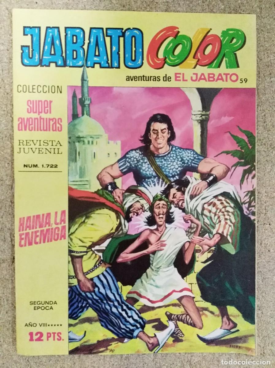 Tebeos: Jabato Color 2&ordf; Epoca 59.Bruguera