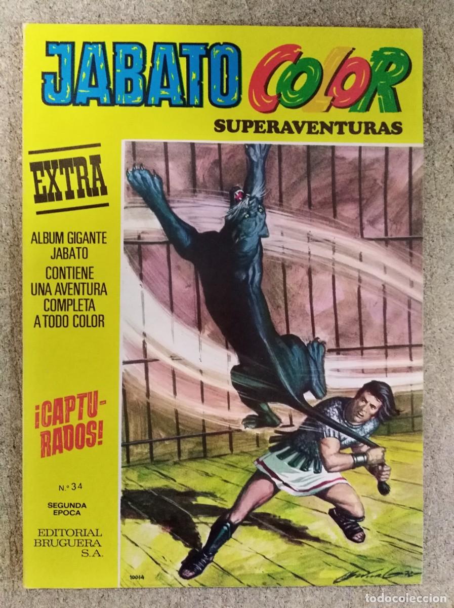 Tebeos: Jabato Color Extra 2&ordf; epoca 34.Bruguera