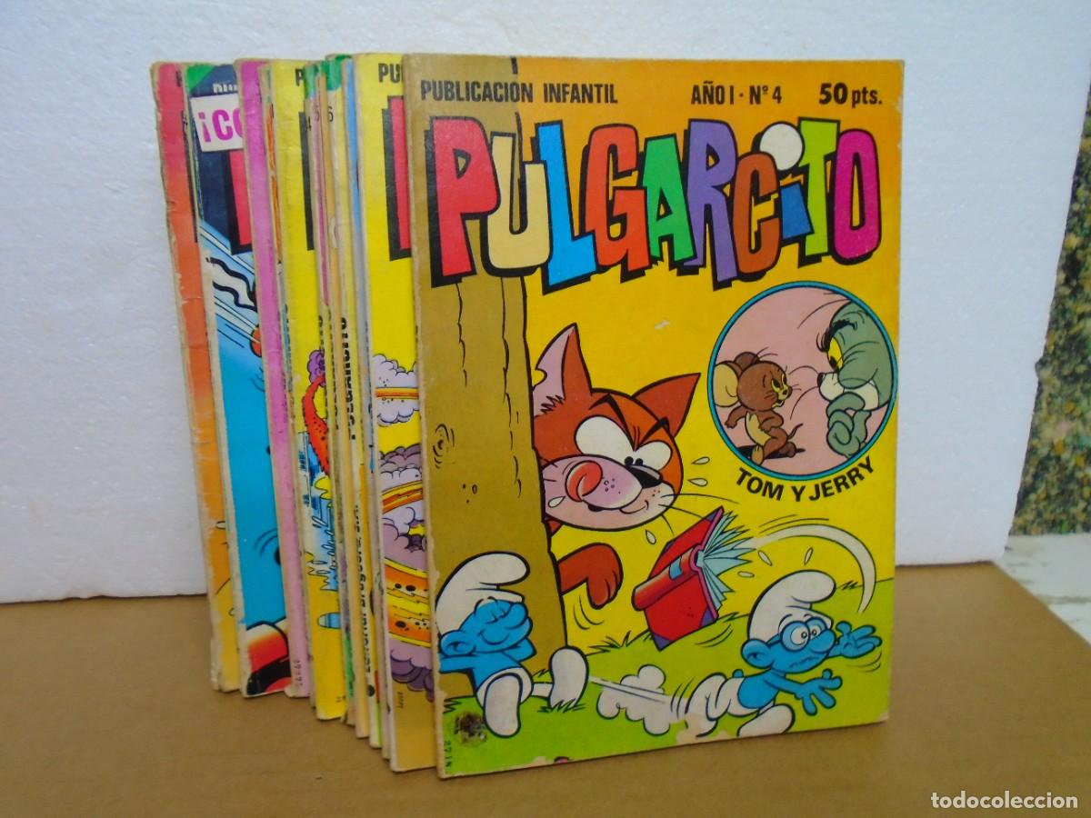 Tebeos: PULGARCITO/PUBLICACION INFANTIL/BRUGUERA,1981/ONCE TOMOS.