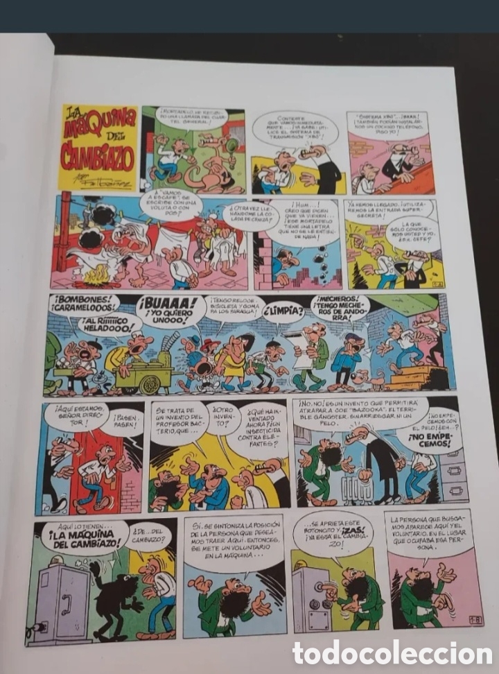 Tebeos: Mortadelo y Filem&oacute;n. La m&aacute;quina del cambiazo - Foto 5