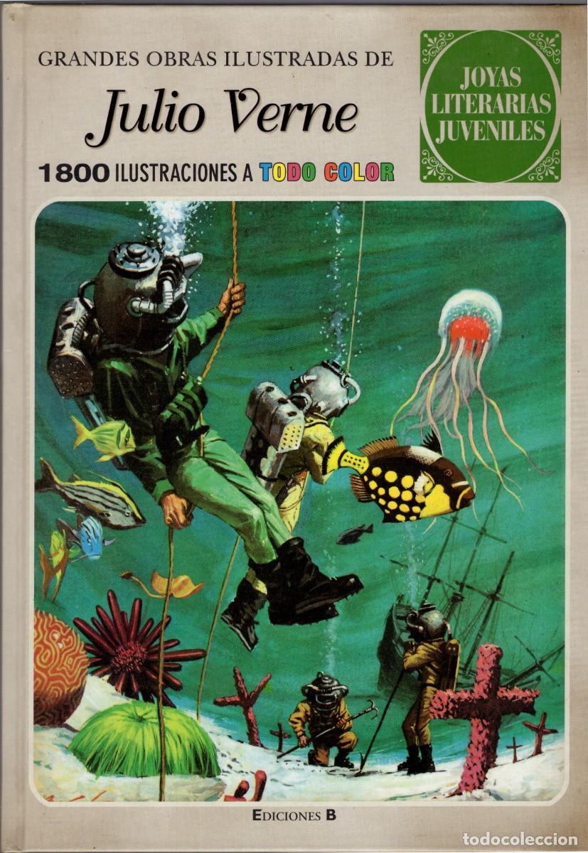Tebeos: Joyas Literarias Juveniles, tomo 1: Grandes Obras ilustradas de Julio Verne -Ediciones B, 2008-