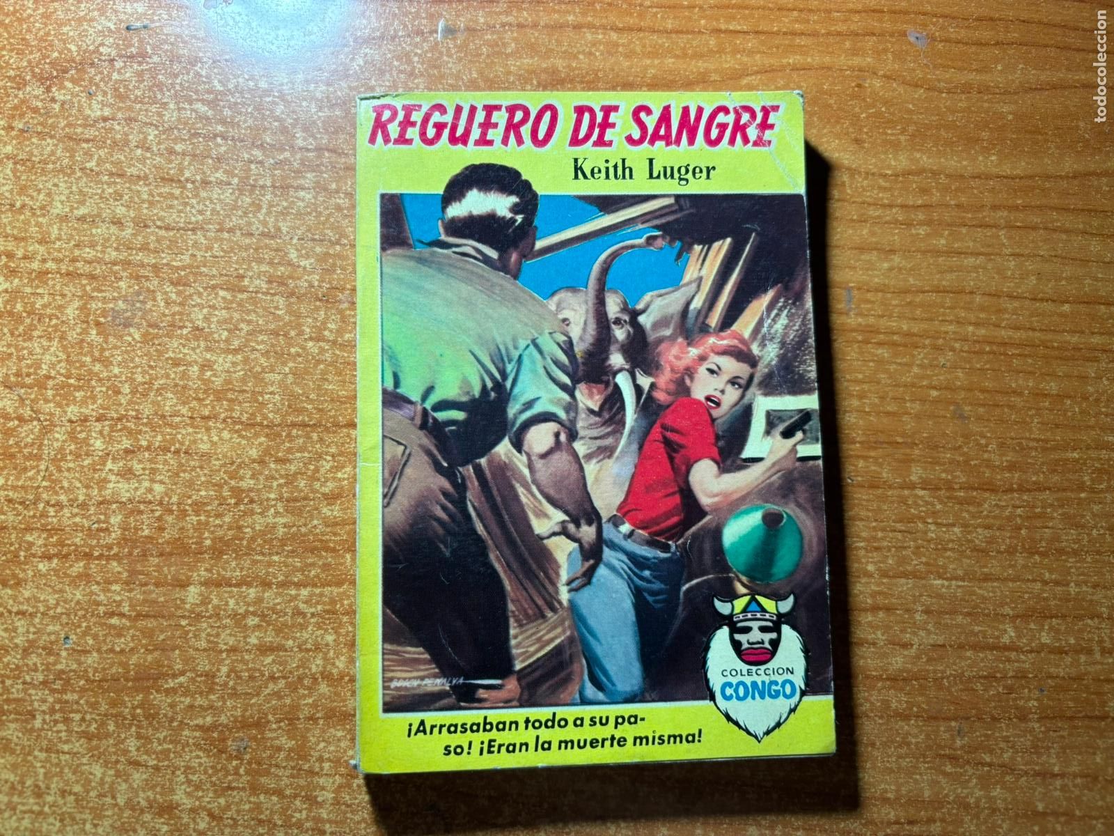 Tebeos: COLECCION CONGO N&ordm; 2 REGUERO DE SANGRE. KEITH LUGER EDITORIAL BRUGUERA, 1955
