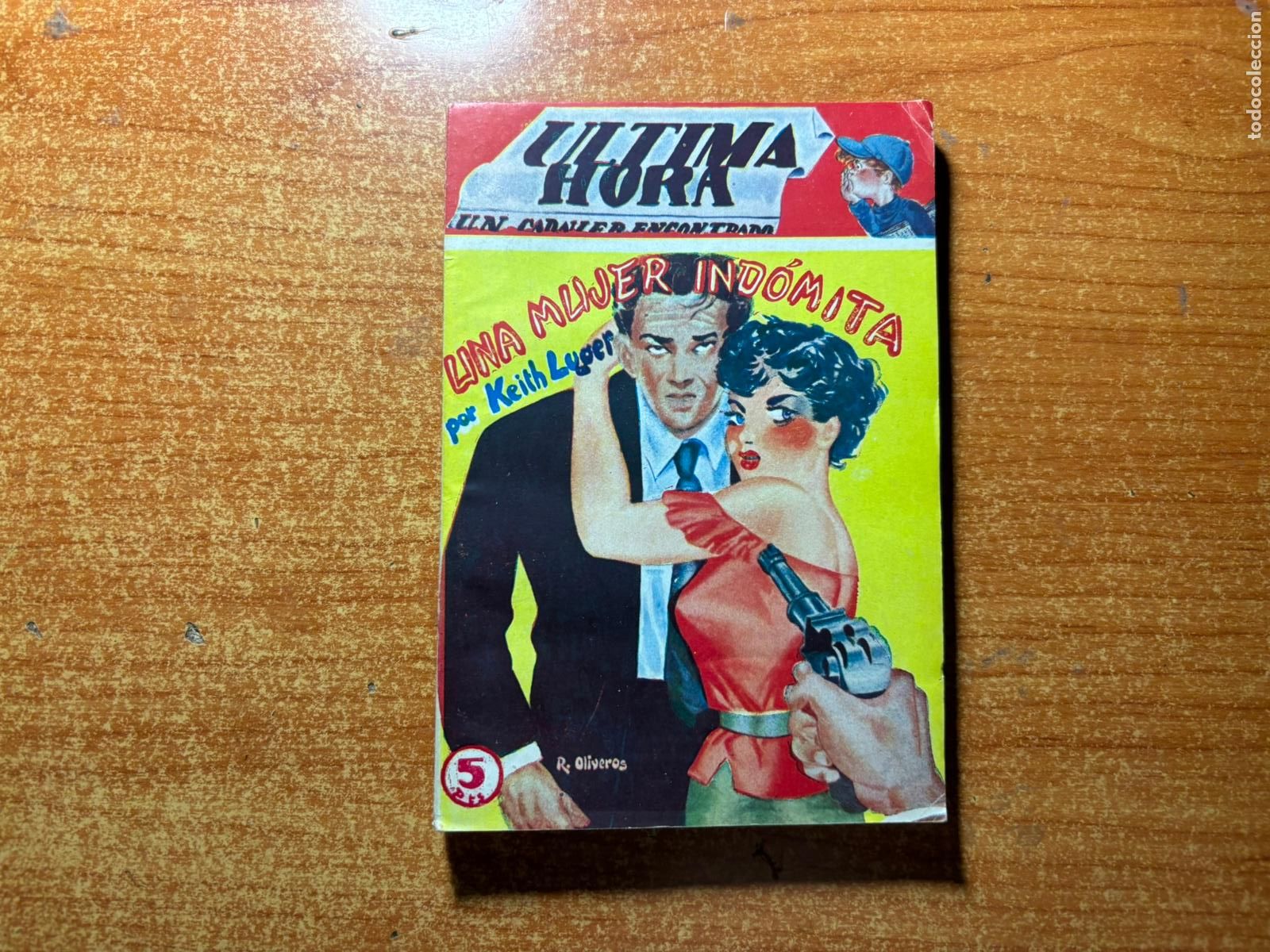 Tebeos: COLECCION ULTIMA HORA N&ordm; 2 MUJER INDOMITA KEITH LUGER EDICIONES BATERIA, 1951 BURJASSOT