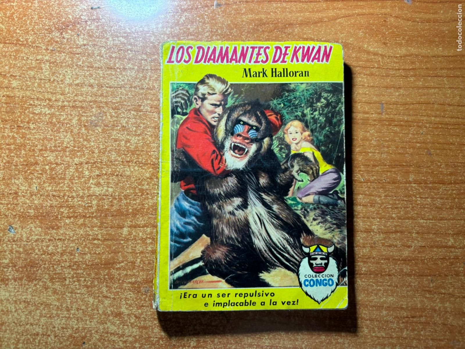 Tebeos: COLECCION CONGO N&ordm; 4 LOS DIAMANTES DE KWAN EDITORIAL BRUGUERA, 1955