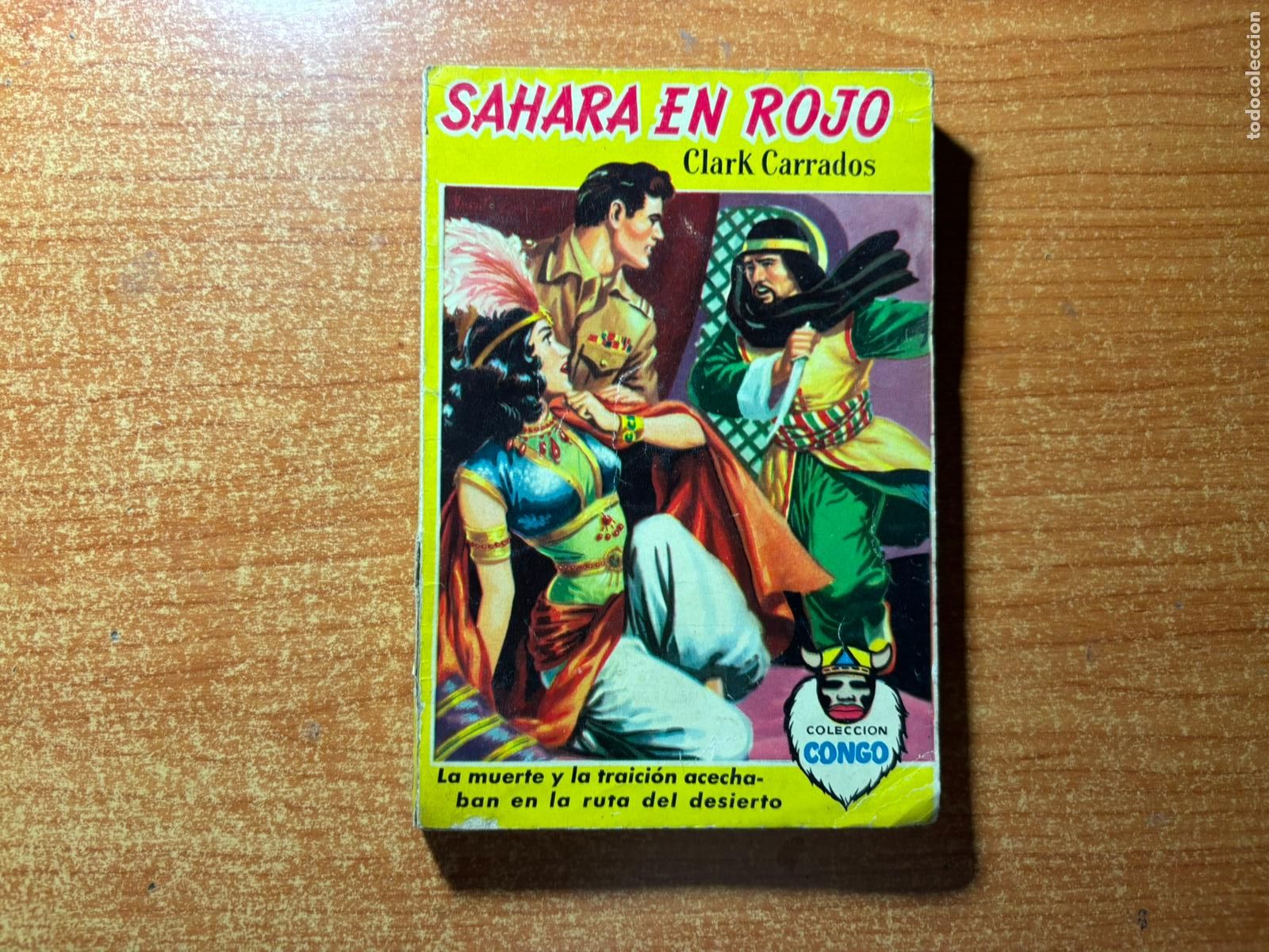 Tebeos: COLECCION CONGO N&ordm; 6 SAHARA EN ROJO EDITORIAL BRUGUERA, 1955