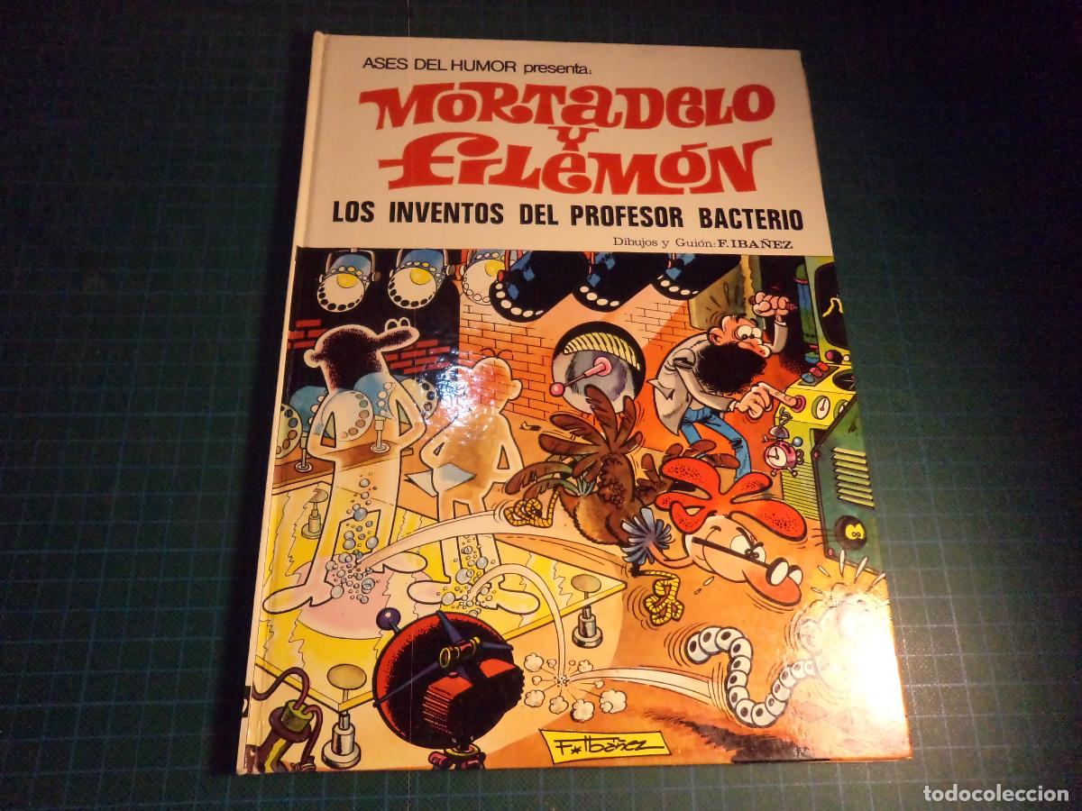 Tebeos: Ases del Humor. N&ordm; 14. Los inventos del profesor Bacterio. Bruguera 1972