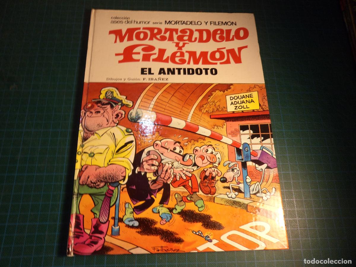 Tebeos: Ases del Humor. N&ordm; 28. El antidoto. Bruguera 1974