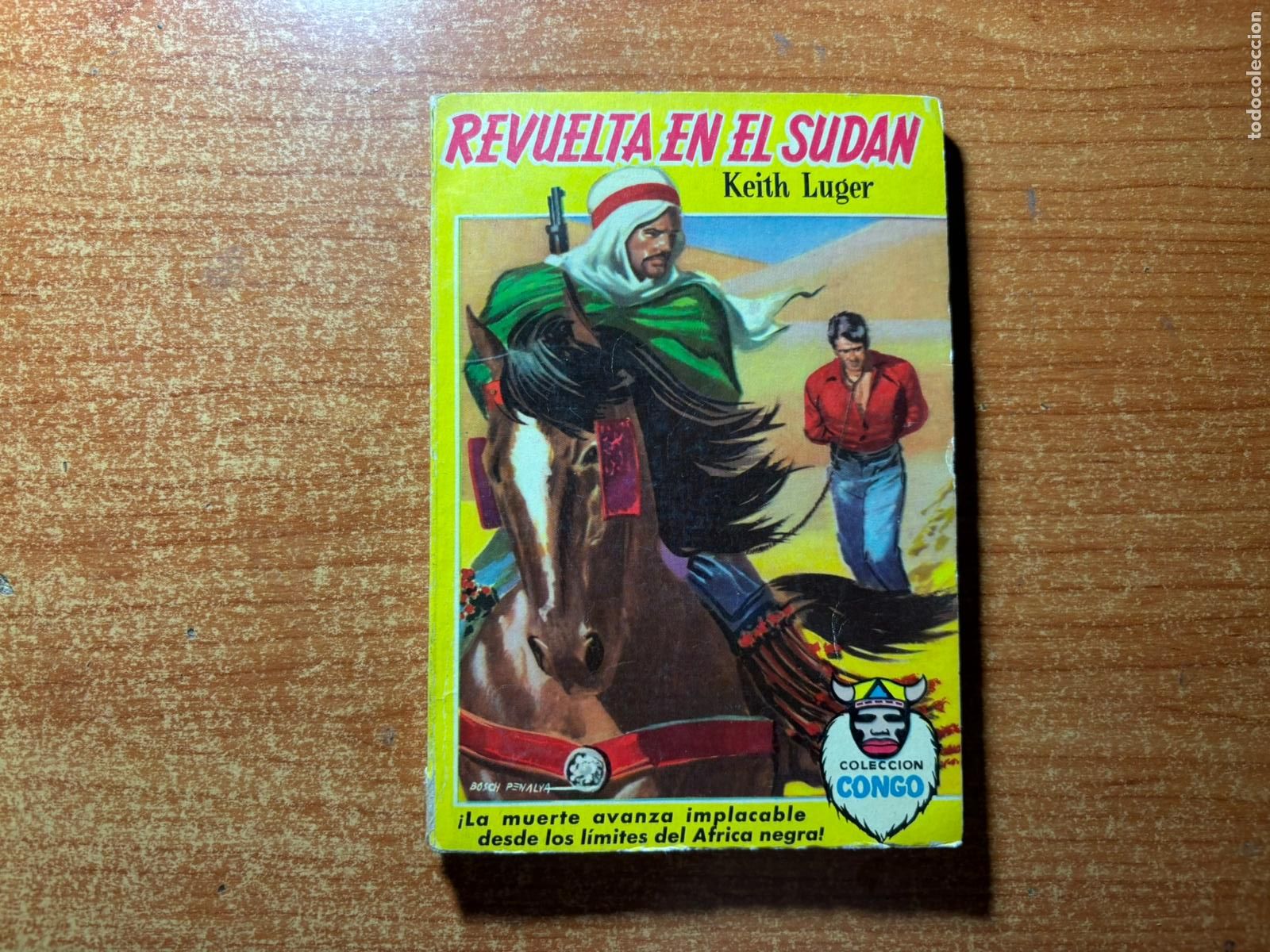 Tebeos: COLECCION CONGO N&ordm; 10 REVUELTA EN EL SUDAN KEITH LUGER EDITORIAL BRUGUERA, 1955