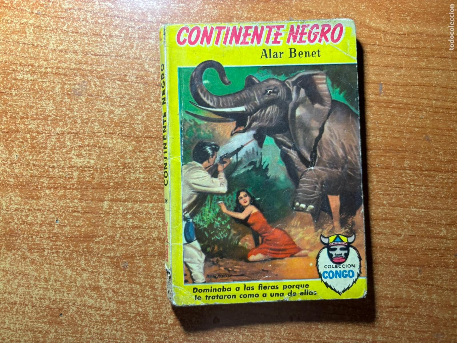 Tebeos: COLECCION CONGO N&ordm; 11 CONTIENENTE NEGRO EDITORIAL BRUGUERA, 1955