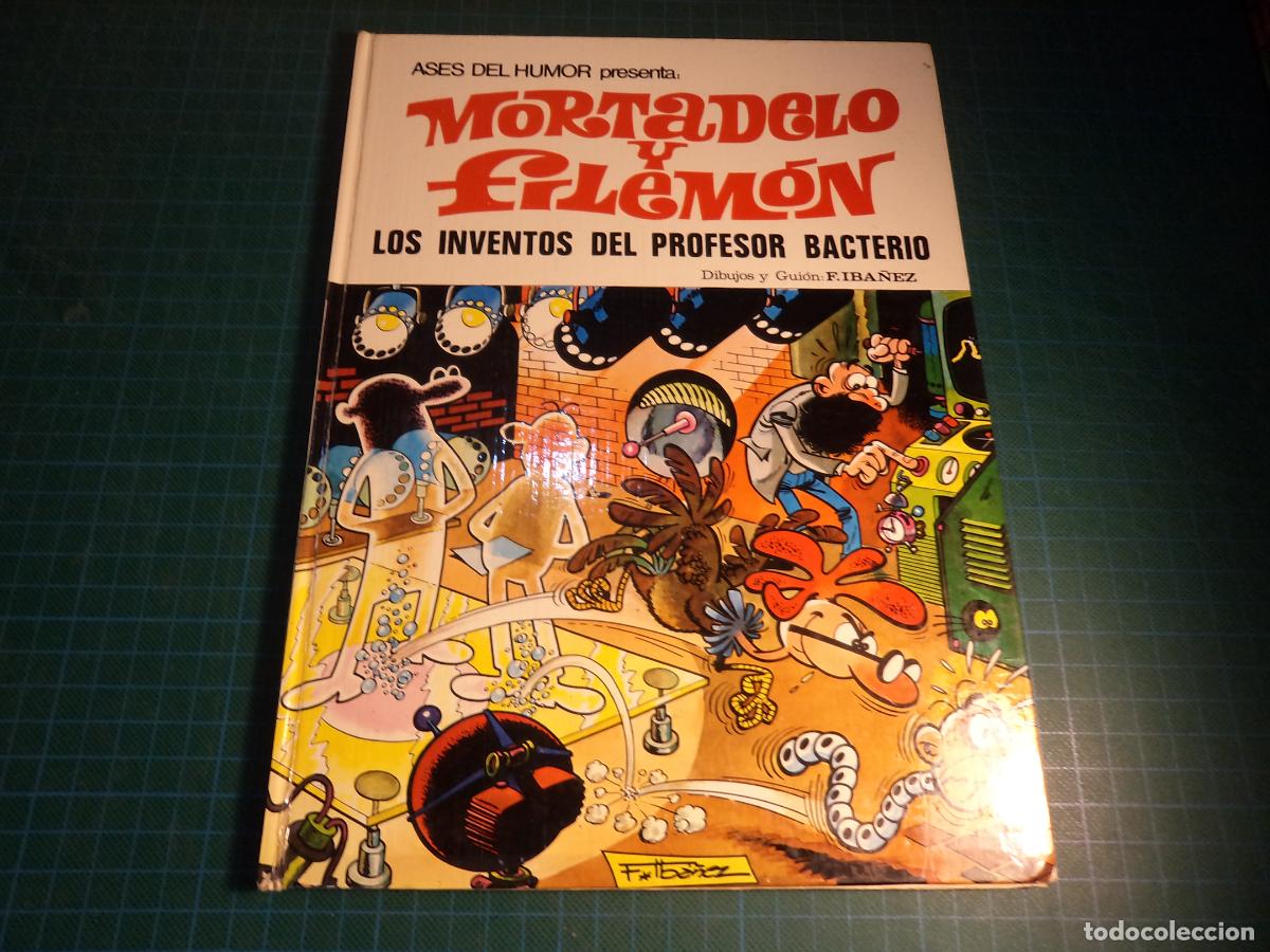 Tebeos: Ases del Humor. N&ordm; 14. Los inventos del Profesor Bacterio. Bruguera 1972