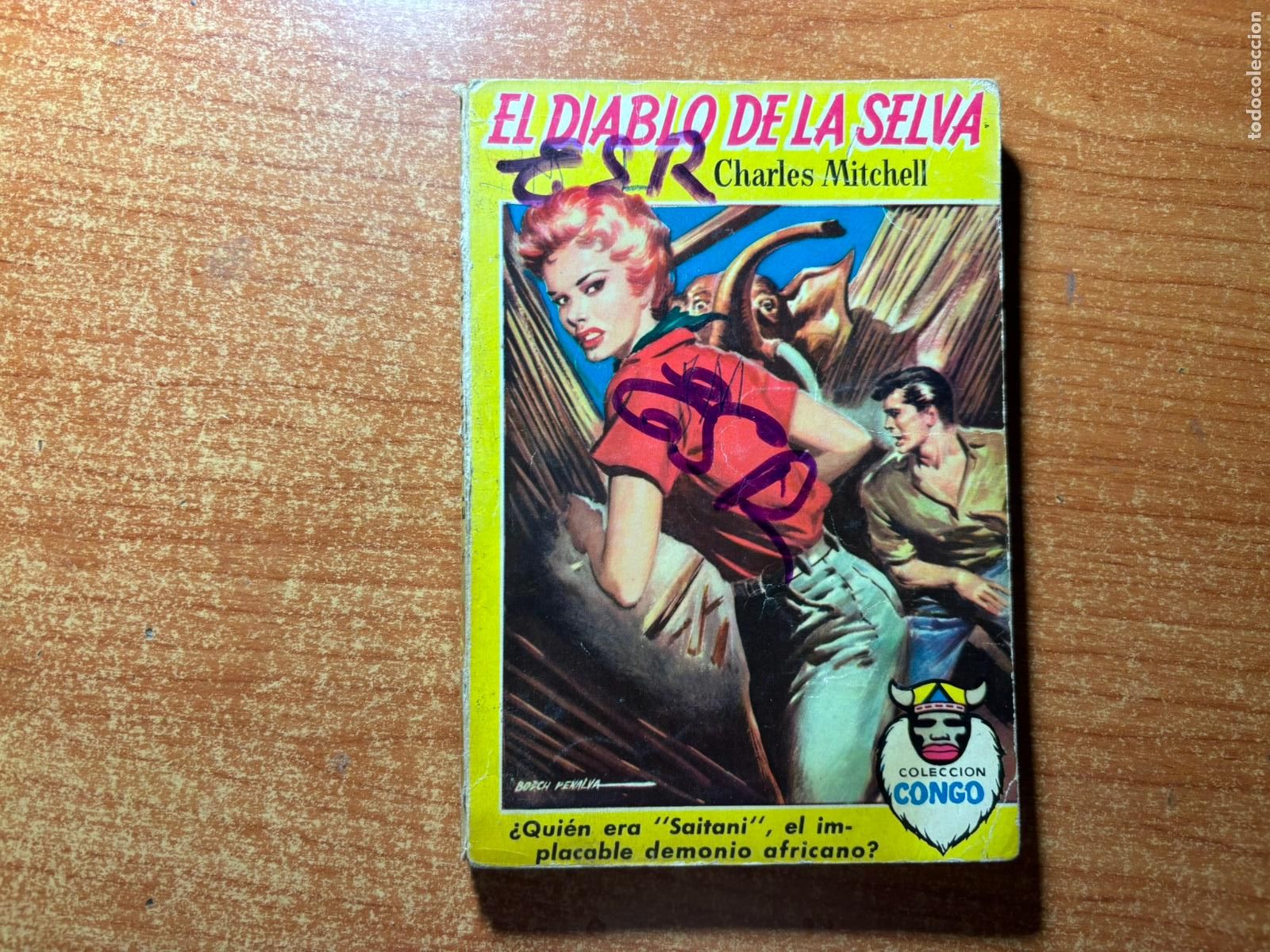 Tebeos: COLECCION CONGO N&ordm; 14 EL DIABLO DE LA SELVA EDITORIAL BRUGUERA, 1955