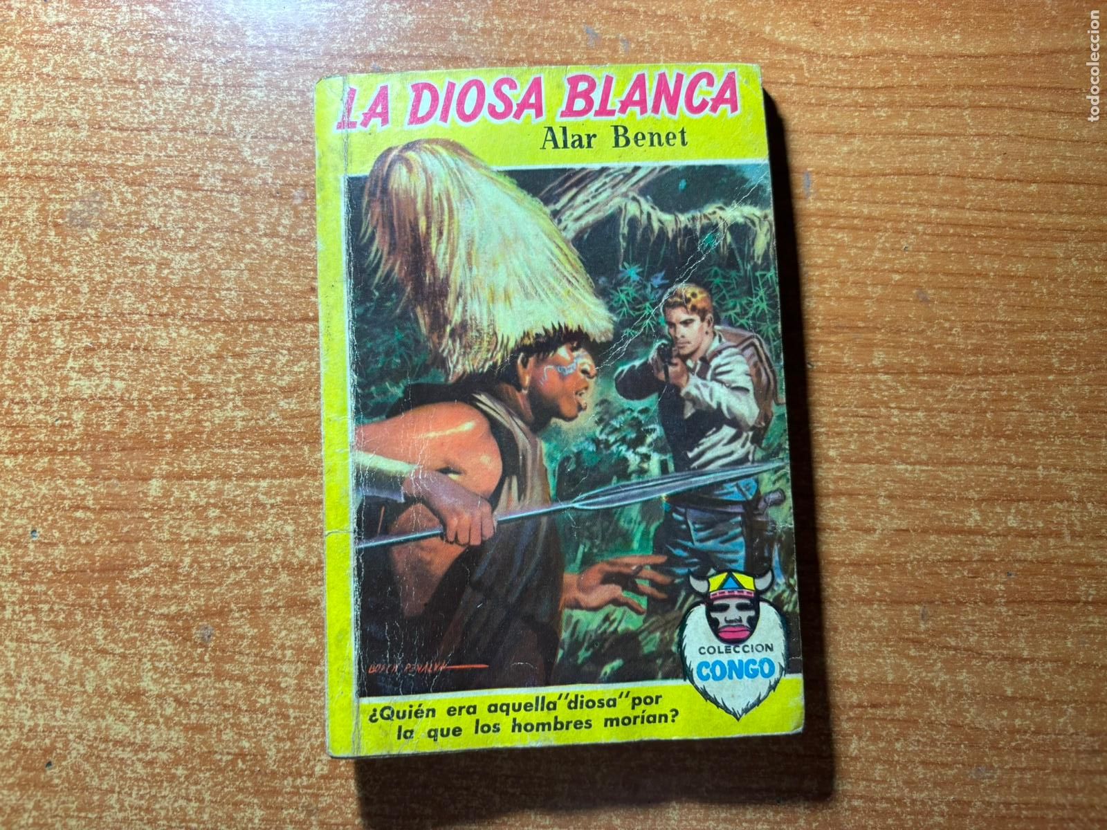 Tebeos: COLECCION CONGO N&ordm; 18 LA DIOSA BLANCA EDITORIAL BRUGUERA, 1955