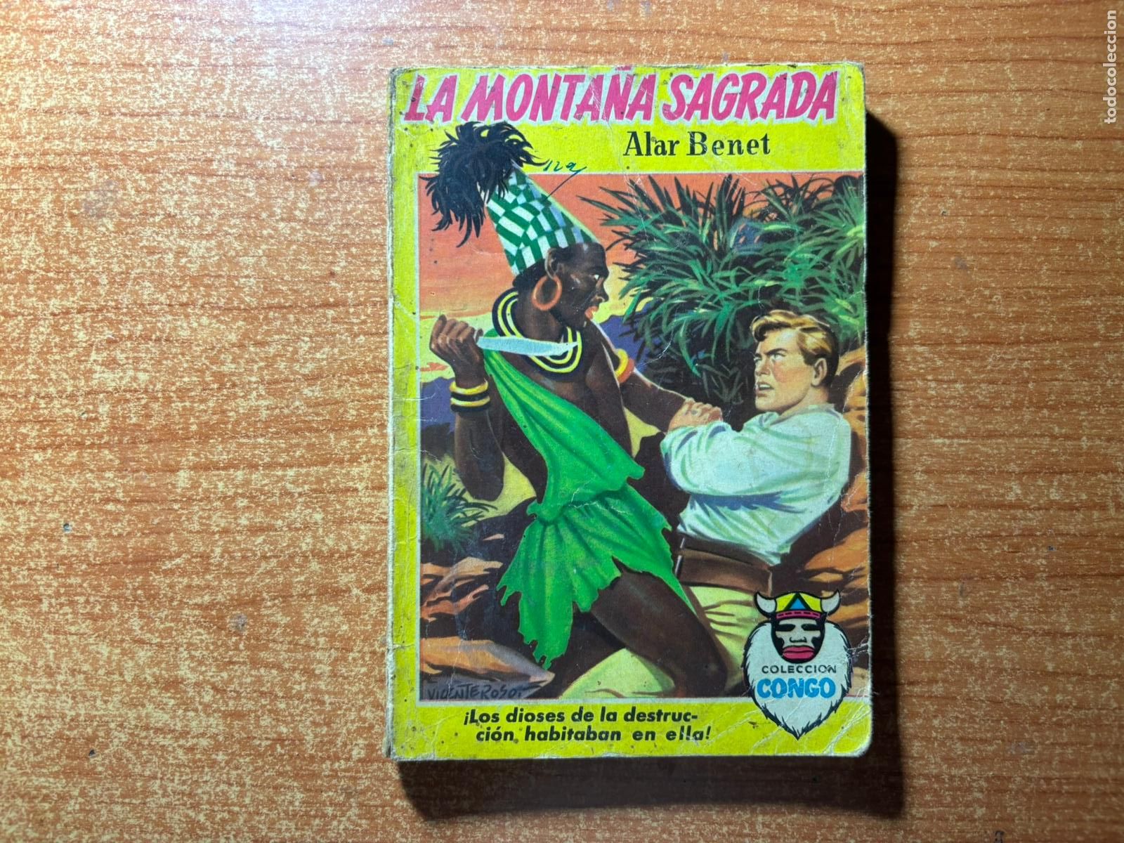 Tebeos: COLECCION CONGO N&ordm; 25 LA MONTA&Ntilde;A SAGRADA EDITORIAL BRUGUERA, 1955