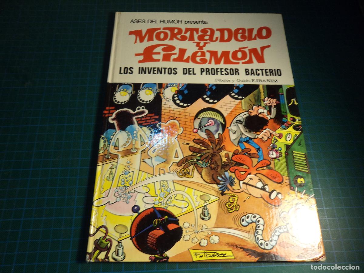 Tebeos: Ases del Humor. N&ordm; 14. Los inventos del Profesor Bacterio. Bruguera 1972