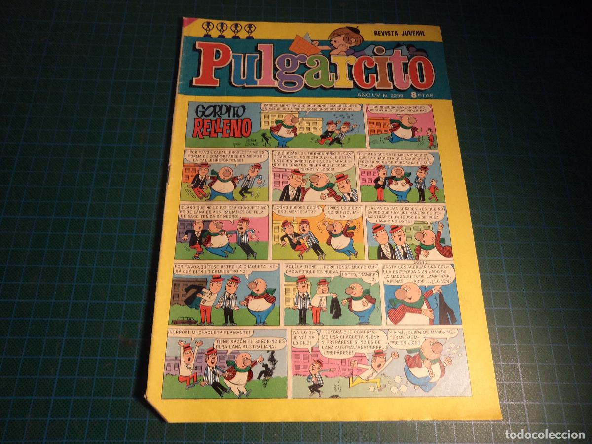 Tebeos: Pulgarcito. N&ordm; 2239. Bruguera