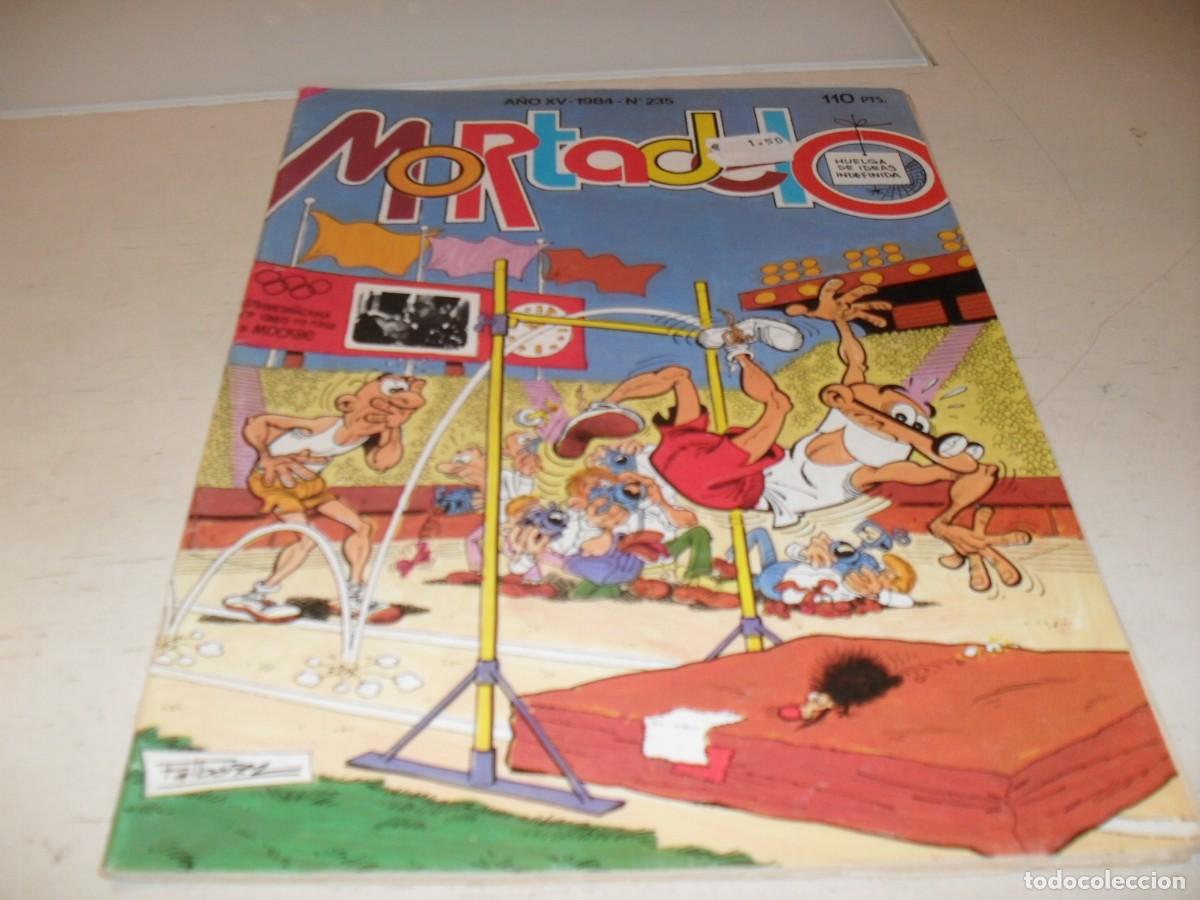 Tebeos: SUPER MORTADELO N&ordm; 235,DE 277,CON EL BOTONES SACARINO:EL ESCARABAJO DE ORO.BRUGUERA,1972