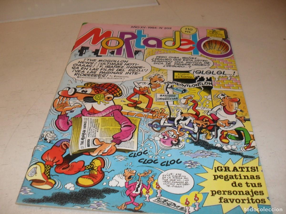 Tebeos: SUPER MORTADELO N&ordm; 202,CON EL PROPIO IBA&Ntilde;EZ EN PORTADA.BRUGUERA,1972