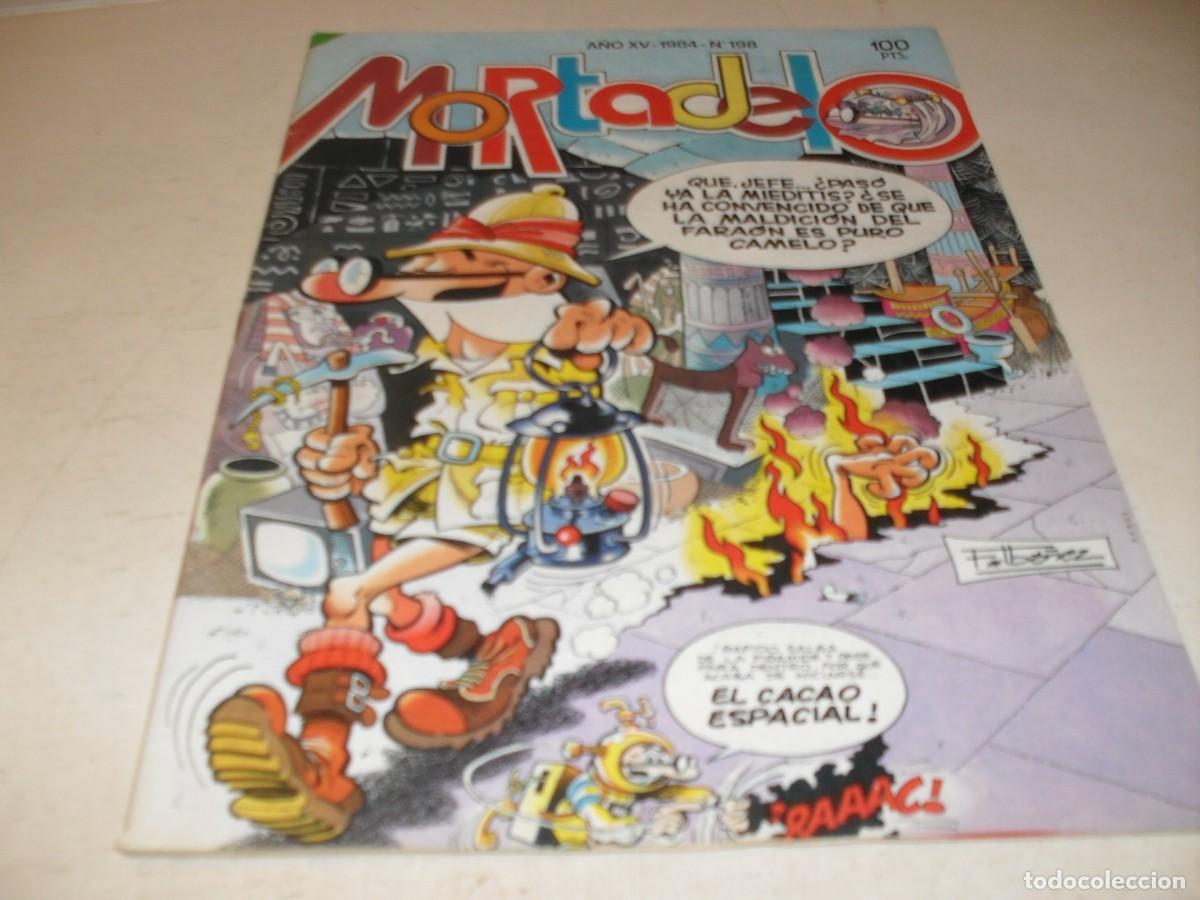 Tebeos: SUPER MORTADELO N&ordm; 198,CON POSTER DE MORTADELO ANUNCIANDO PEGATINAS.BRUGUERA,1972