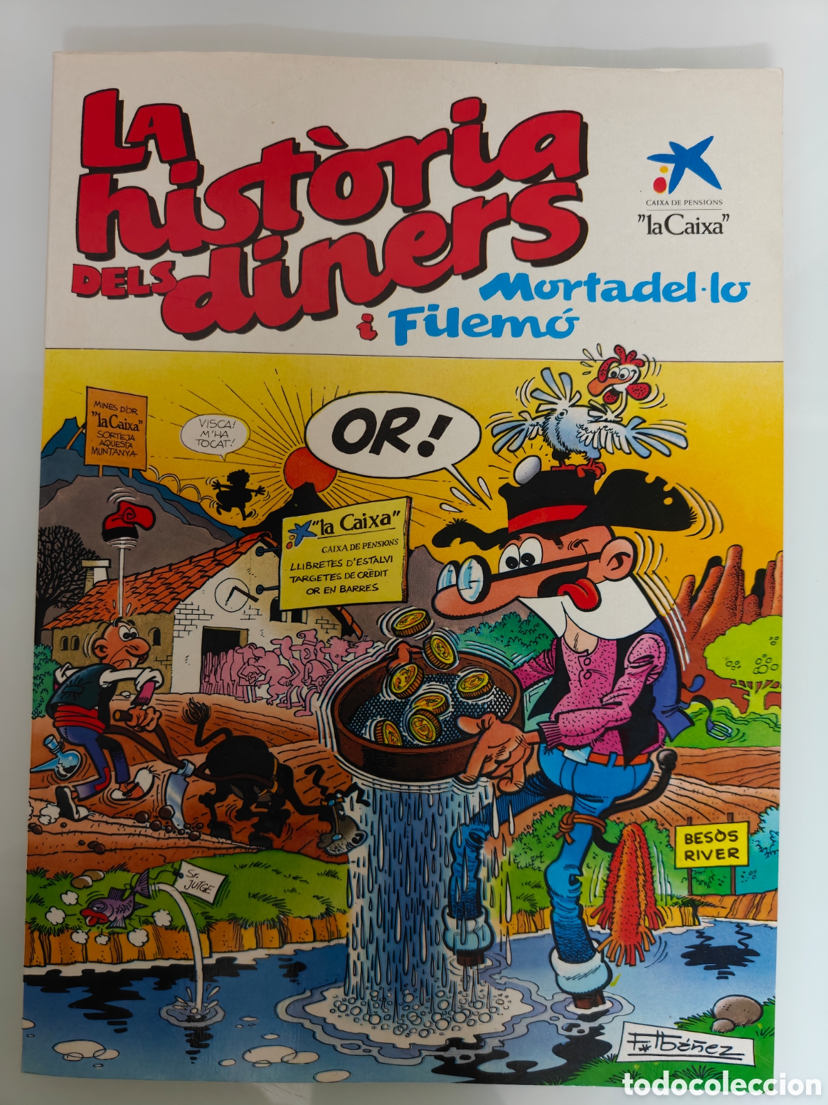 Tebeos: COMIC LA HISTORIA DELS DINERS MORTADEL-LO I FILEM&Oacute; IBA&Ntilde;EZ CATALA 1989