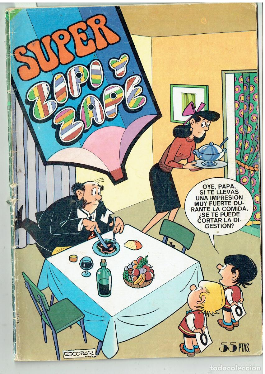 Tebeos: SUPER ZIPI Y ZAPE. N&ordm; 89. ROBIN ROBOT. BRUGUERA, 1980(B/48.1)
