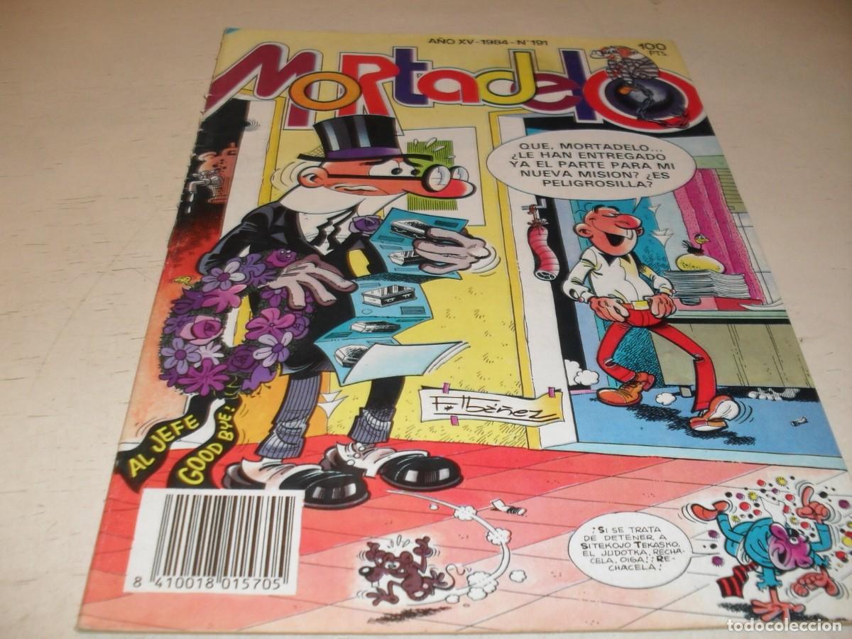 Tebeos: SUPER MORTADELO N&ordm; 191,CON JAN EUROPA,DE EDMOND.BRUGUERA,1972