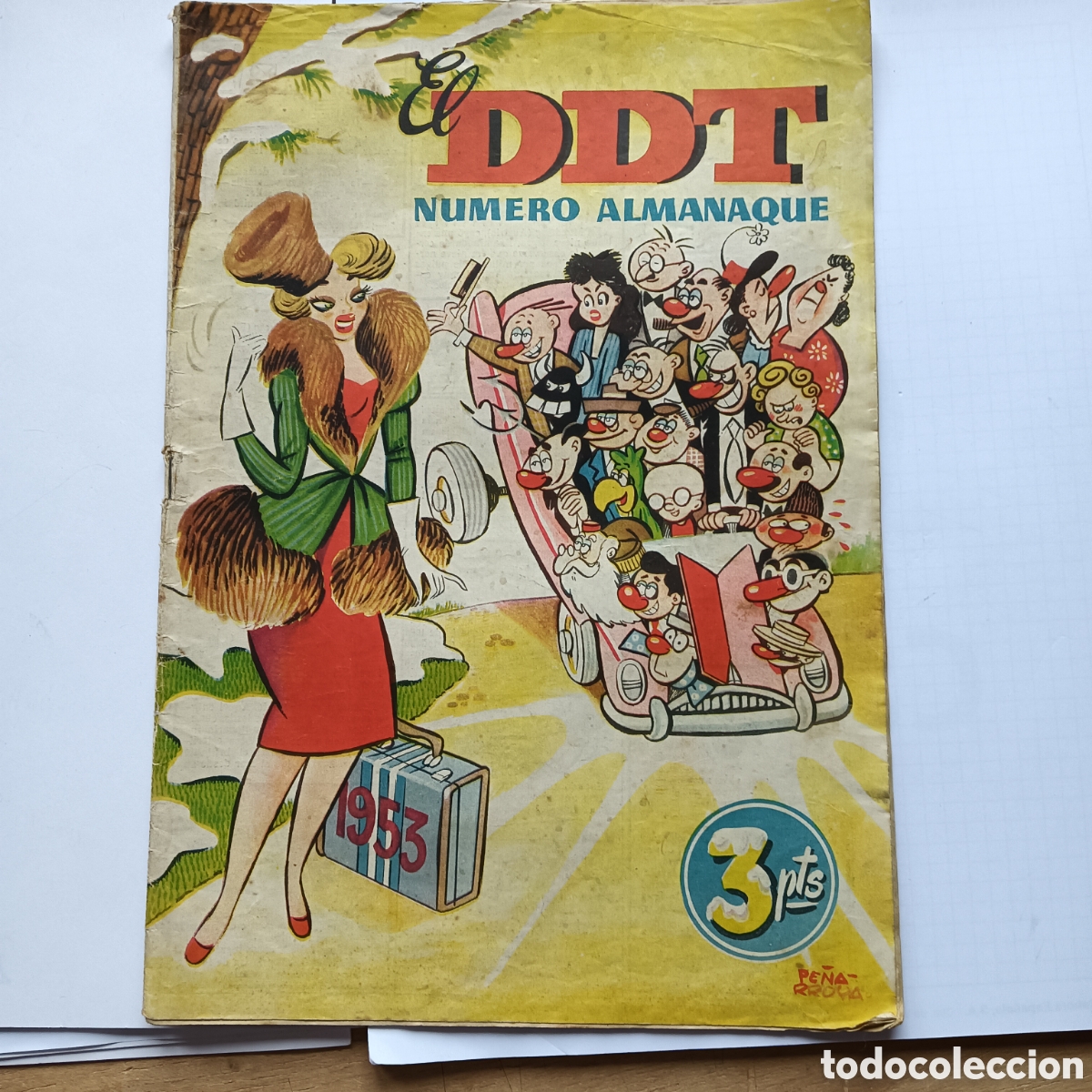 Tebeos: DDT ALMANAQUE 1953 edi.brugera