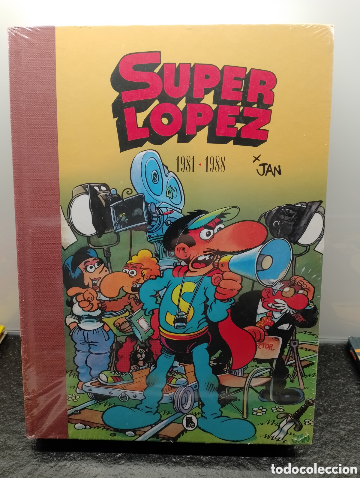 Tebeos: Superlopez 1981 - 1988. Precintado y numerado. Edici&oacute;n limitada de coleccionista. Burguera SD