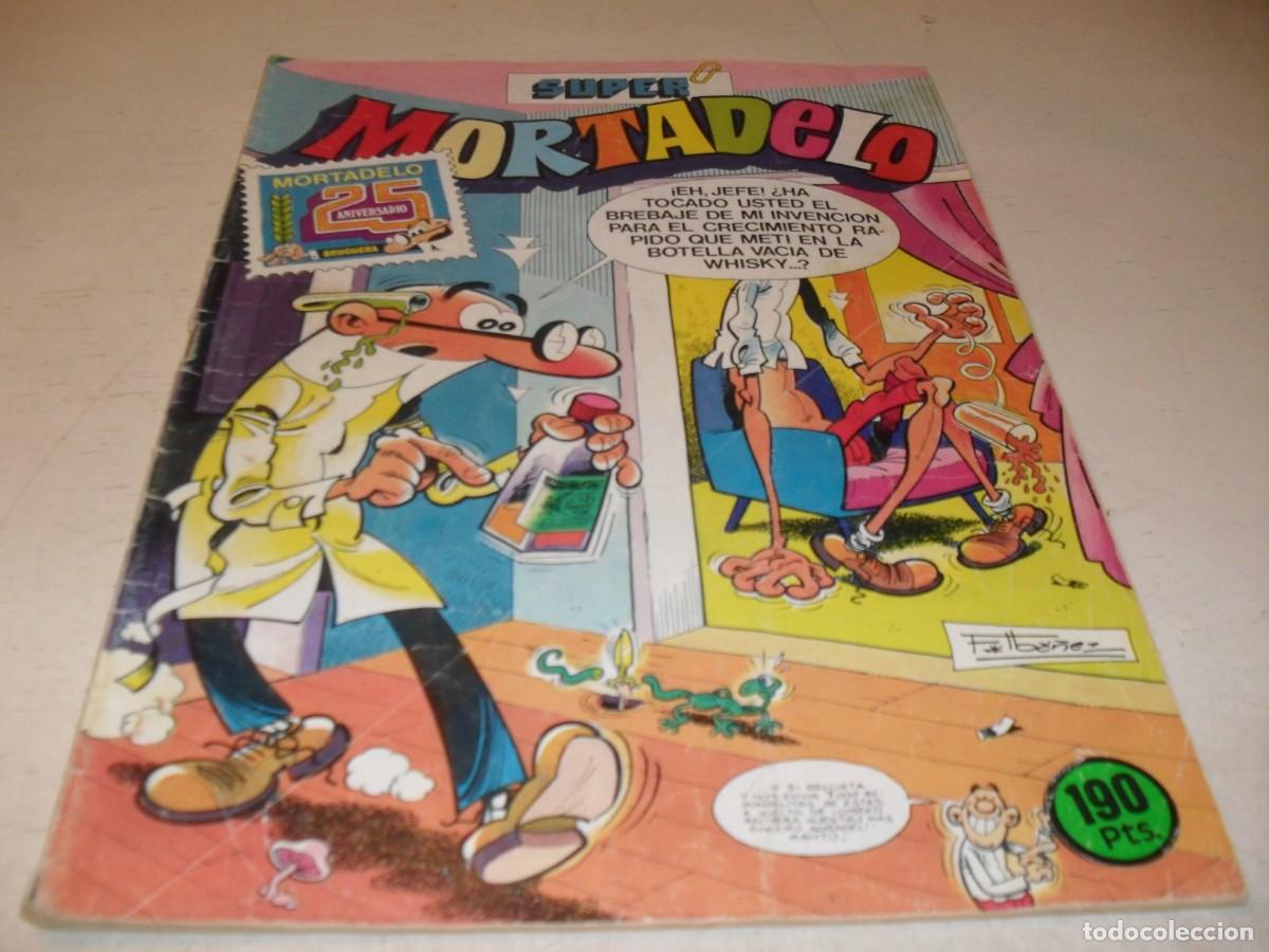 Tebeos: SUPERMORTADELO N&ordm; 162,CON EL CAPITAN PANTERA,DE CARRILLO,DE 277.BRUGUERA,1972