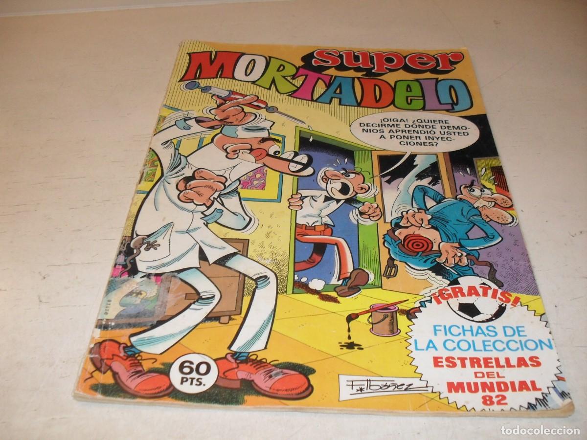 Tebeos: SUPERMORTADELO N&ordm; 125,SIN LAS FICHAS DEL MUNDIAL 82,DE 277.BRUGUERA,1972