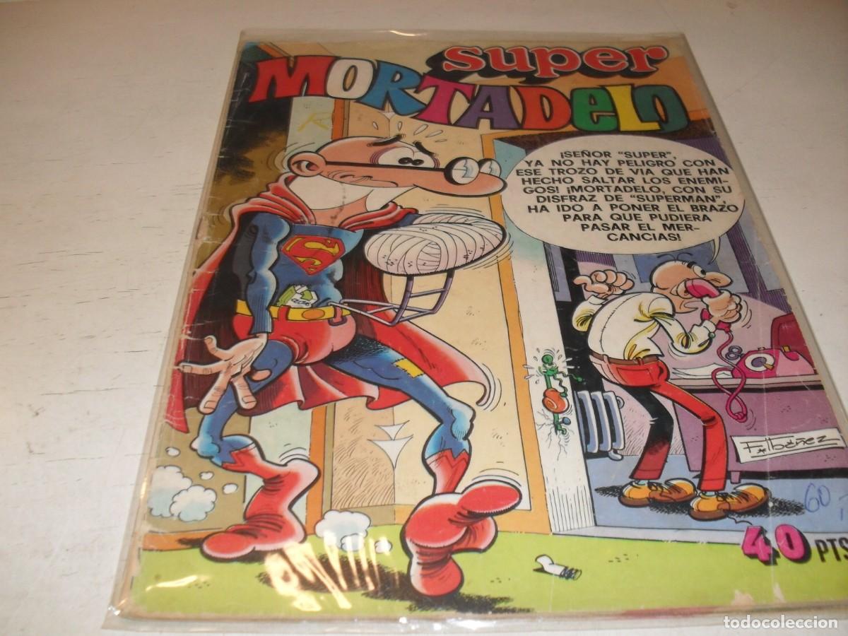 Tebeos: SUPERMORTADELO N&ordm; 89,CON ENTREVISTA A DEMI ROUSSOS,DE 277.BRUGUERA,1972