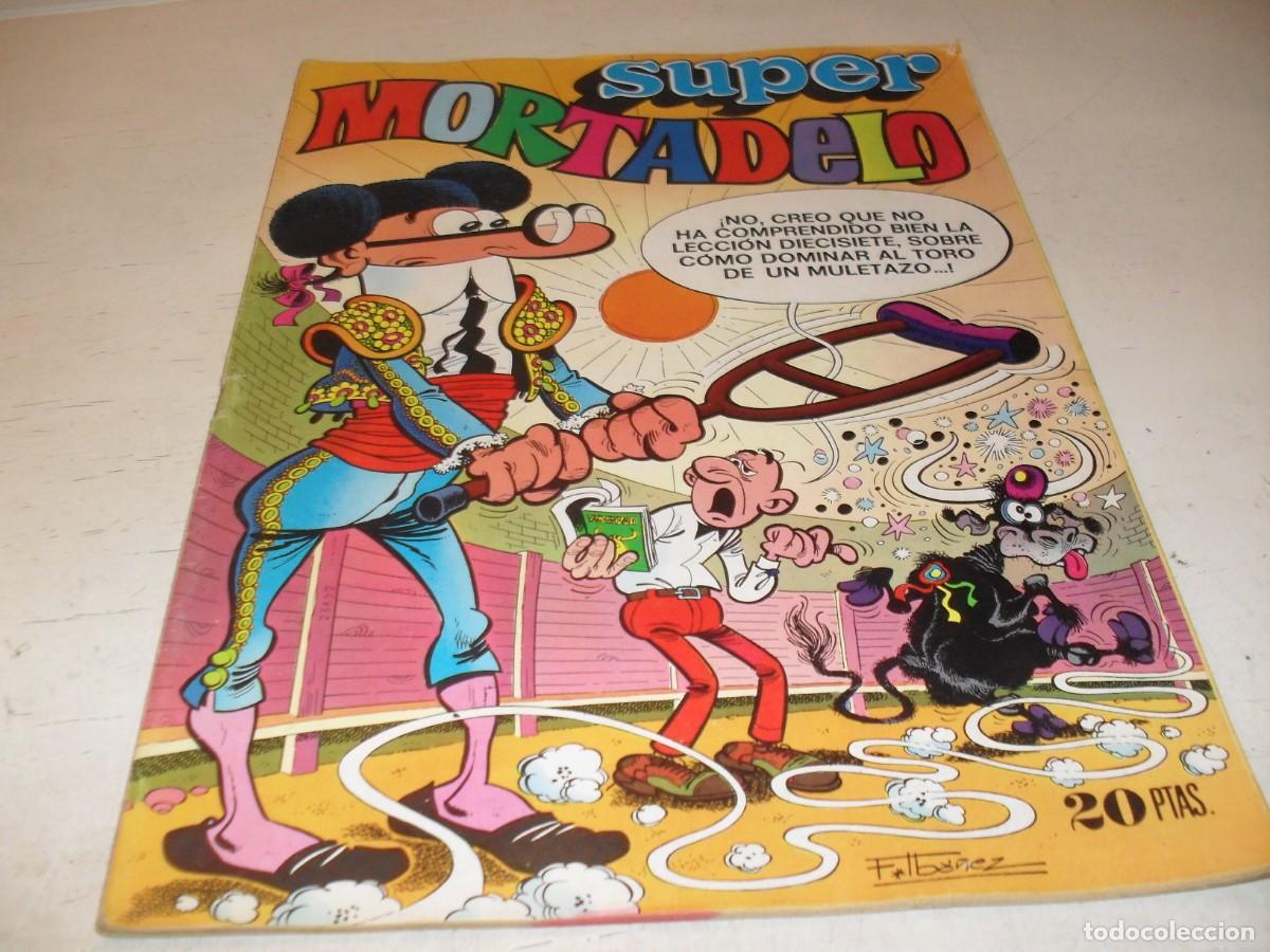 Tebeos: SUPERMORTADELO N&ordm; 28,CON SUPERNOVA:DEMASIADOS ACCIDENTES,DE 277.BRUGUERA,1972