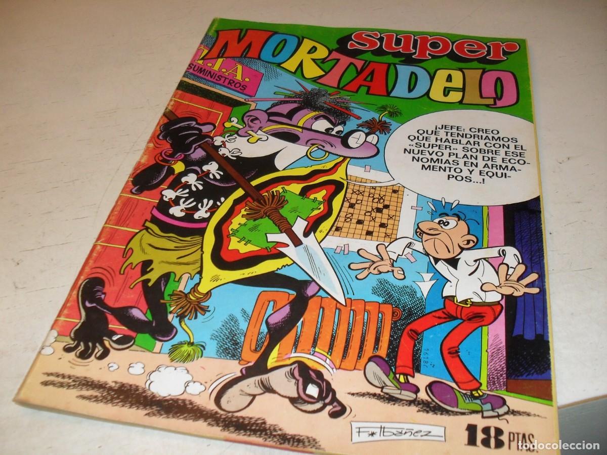 Tebeos: SUPERMORTADELO N&ordm; 19,CON SUPERNOVA:ENIGMA POLAR,DE 277.BRUGUERA,1972